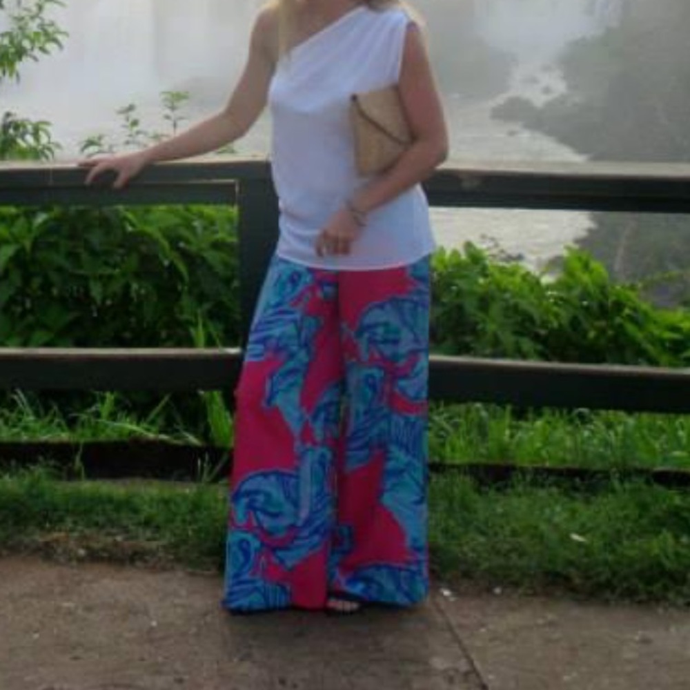 Lilly Pulitzer Floral Beach pants